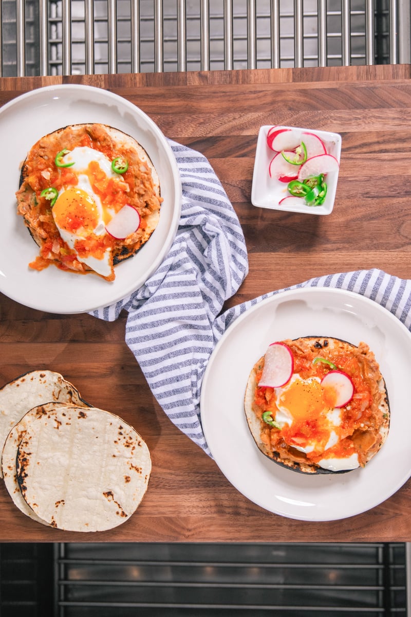 Stacked Huevos Rancheros